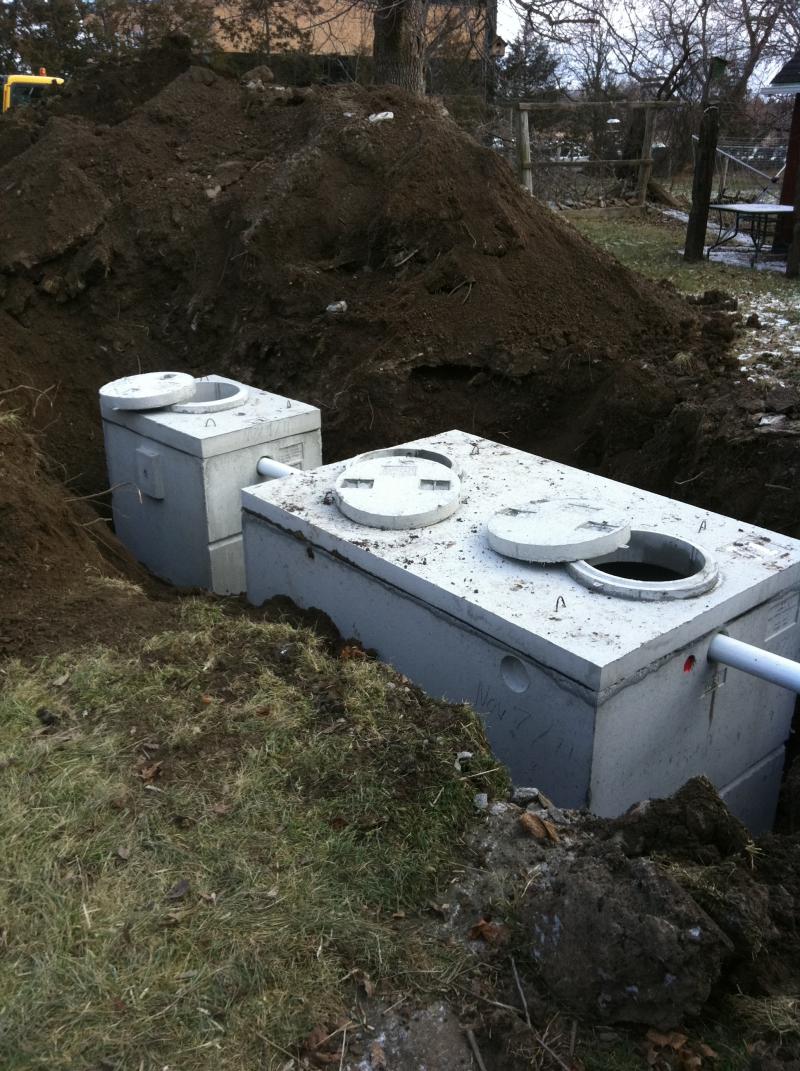 New Tank and Pumping Chamber